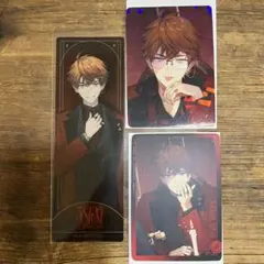 北見遊征 3SKM 1st Anniversary フォト風カード クリアしおり