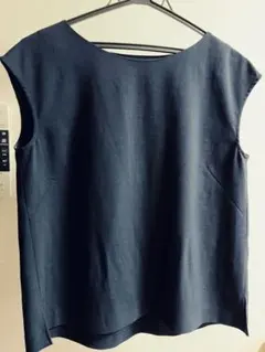 22 OCTOBRE ノースリーブトップス 38 ネイビー