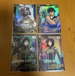 アーセナルベースPセット Ez8・ロックオン・ティエリア・Mシロー+オマケM3枚