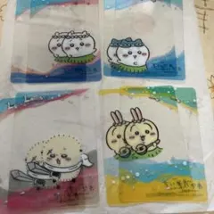 ちいかわ クリアカード 4種類8枚セット