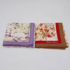 ラルフローレン ハンカチ レディース 2枚セット