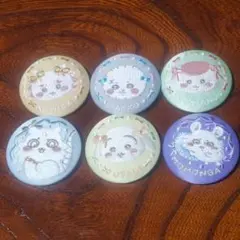 ちいかわ 缶バッチ 刺繍 缶バッジセット