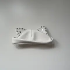 PNCA パンチャ oshiverse ぬい服 10cm レザー ホワイト