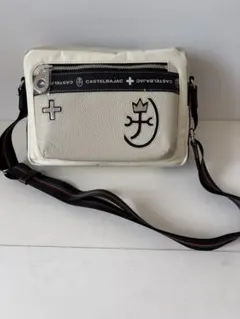 【新品】CASTELBAJAC ショルダーバッグ　シロのサムネイル