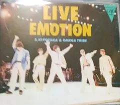 杉山清貴&オメガトライブ　美品　LIVE　EMOTION　2CD　レア品大量迅速