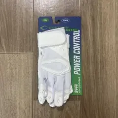 カッターズ バッティンググローブ ホワイト Lサイズ