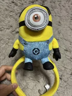 USJ ミニオン カチューシャ デニム風オーバーオール