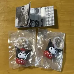 ガチャ サンリオ いちごめじるしアクセサリー クロミ 2つセット売り