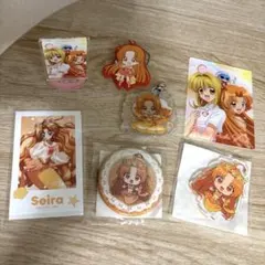 ぴちぴちピッチ 楽天コレクション ステンドグラス風バッグチャーム