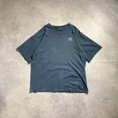 古着 90s〜 adidas Tシャツ 半袖 ビッグロゴ usa製 ストリート