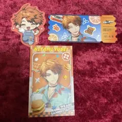 にじさんじ　北見遊征 三ミ一体！！！！！！　ステッカー　チェキ風カード