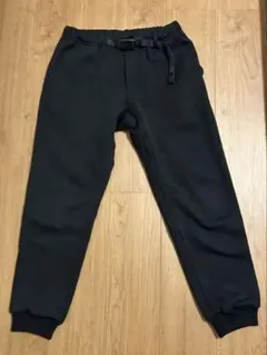 グラミチ ボンディングニットフリースパンツ　ブラック　M