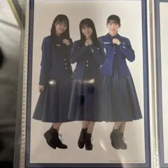 向井純葉　石森璃花　小島凪紗　生写真