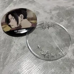 名探偵コナン 隻眼の残像 場面写 カバー付き缶バッジ 上原由衣