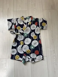 ベビー甚平ロンパース