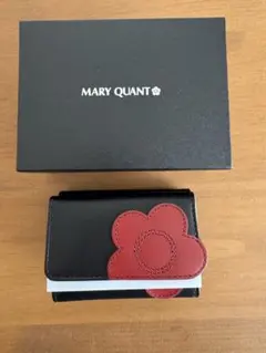 ひろ様専用 新品マリークワント牛革ハートインサイドミニウォレット財布