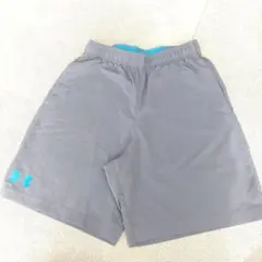 アンダーアーマー　ショートパンツ　グレー　SMサイズ