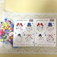 【新品未使用】ポケモンセンター　バースデーカード　クリスマス　オーナメント