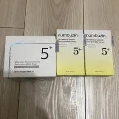 numbuzin 5番 セラム ＆ パッド セット　グルタチオン　ビタミンのサムネイル
