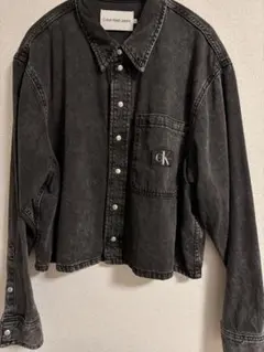 Calvin Klein Jeans ダークグレー デニムジャケット M