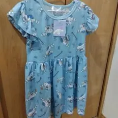 サンリオ シナモロール 半袖ワンピース 130