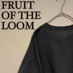 FRUIT OF THE LOOM 無地スウェット XL グレーのサムネイル