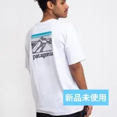 パタゴニア ライン ロゴ リッジ ポケット レスポンシビリティー M ホワイト