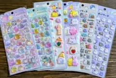 オバケーヌ 色々立体シール ６枚セット
