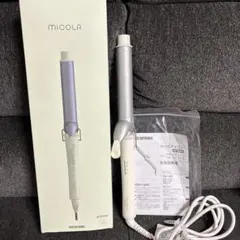 【美品】アイリスオーヤマカールアイロン micola 32mm