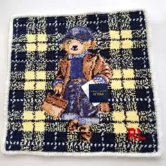 POLO RALPH LAUREN ポロベアミニタオル ブルー　タグ付未使用品