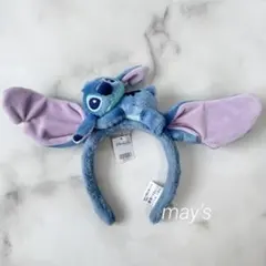 スティッチ　ぬいぐるみ　カチューシャ　香港ディズニー