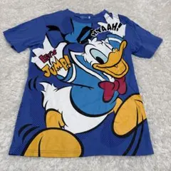 Disney ディズニー プリントTシャツ ドナルドダック Sサイズ