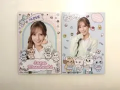 ＝LOVE 瀧脇笙古 生写真 2枚セット MOMOREI コラボ イコラブ