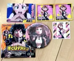僕のヒーローアカデミア　麗日お茶子　缶バッチ　カード　シール　セット
