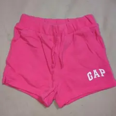 1度着用　GAP ピンク ハーフパンツ 3歳　100cm