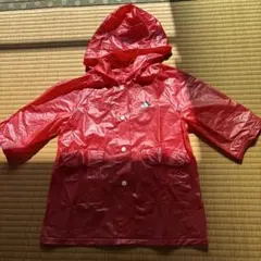 ミッキーマウス レインコート レッド 子供用90cm
