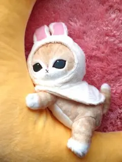 mofusand モフサンド 一番くじ A賞 月のうさにゃん抱きしめぬいぐるみ