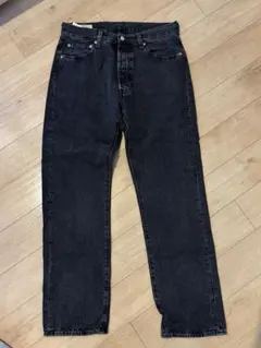 Levis 501 ブラック デニム 33×32 ビッグE