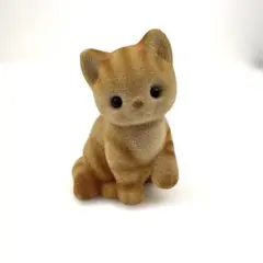 当時物　レトロ　CENTEX 猫　フロッキー人形　置物