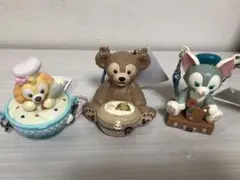 新品未使用❤️ダッフィー 、ジェラトーニ、クッキーアンスナックケース❤️