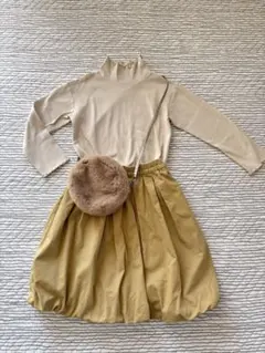 アーバンリサーチドアーズ キッズリブハイネック 長袖カットソー 130〜140