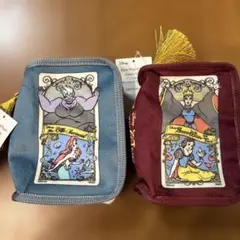 白雪姫 本型ポーチ＆リトルマーメイド本型ポーチ　ディズニー　新品未使用