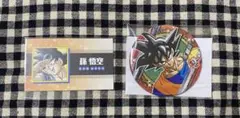 ジャンフェス　ジャンショ　ドラゴンボール　缶バッジ　名刺カード　孫悟空