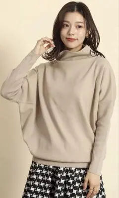 ヤマダヤ　FENNEL フェンネルタートルネックニット 長袖　ブラック ヤマダヤ FENNEL フェンネルタートルネックニット 長袖 ブラック