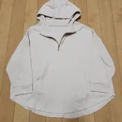 春　パーカー　ベージュ　大きいサイズ