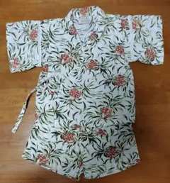 プティマイン 甚平 パイナップル柄(90サイズ)