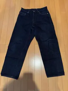 YAECA ダークブルー ストレートデニムのサムネイル