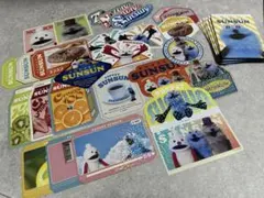 【新品】パペットスンスン キラキラダイカットステッカーセット