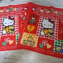 レトロ❗新品❗ハローキティ　ハンカチ２枚セット 1997年