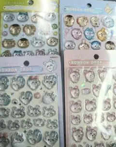 ちいかわ　第2弾　ボンボンドロップシール　4枚セット　新品未使用未開封